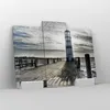 Bild auf Leinwand - Leinwandbild - See Leuchtturm Produktbild-Vorschau 4