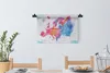 MuchoWow® Wandteppich Wandbehang Karte - Aquarell 60x40 cm Produktbild-Vorschau 4
