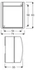 Busch-Jaeger inbouwschakelaar, model 2601/6 W-54, 10A, Productafbeelding-voorbeeld 4