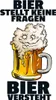 vianmo Holzschild 40x30 cm Alkohol Bier stellt keine Fragen Produktbild-Vorschau 1