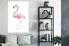 MuchoWow® Poster Aquarell - Flamingo - Rosa 80x120 cm - Produktbild-Vorschau 4
