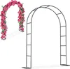TWOLIIN Rosenbogen aus Metall 192x38x240 cm, Rankhilfe für Produktbild-Vorschau 1