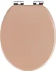 WENKO WC-Sitz Cuero Beige, Toiletten-Sitz in Lederoptik aus Produktbild-Vorschau 1