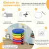 COSTWAY set di 6 cuscini per bambini rotondi, cuscino da Anteprima dell’immagine prodotto 6