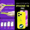 Custodia in silicone NALIA Neon per iPhone 16 Pro – Colore Anteprima dell’immagine prodotto 4