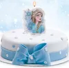 Candela di compleanno Frozen, Elsa, 7,5 cm, decorazione per Anteprima dell’immagine prodotto 3