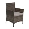 SVITA Rattan Set BROOKLYN in Braun Gartenmöbel Terrasse Produktbild-Vorschau 6