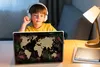 MuchoWow® Laptop Aufkleber Sticker Cover Weltkarte - Produktbild-Vorschau 3