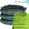 TTL GARDEN Gartenabfallsack PREMIUM 3er Set 160L grün Produktbild-Vorschau 8