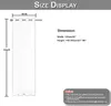 Gardinen Transparent 2er Set - Ösenvorhang Wohnzimmer Produktbild-Vorschau 7