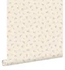 ESTAhome behang vintage bloemetjes zand beige 53 cm x 10.05 Productafbeelding-voorbeeld 1