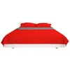 Zweiseitige Tagesdecke Gesteppt Rot und Grau 170x210 cm Produktbild-Vorschau 5