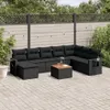 Modulare Garten-Sofagarnitur, 9-teilig mit Kissen, aus Produktbild-Vorschau 2