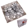 Christmas Gifts Weihnachtskugeln Set Rot 100 Kunststoff Produktbild-Vorschau 19