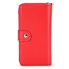 A red wallet is shown against a white background. Produktbild-Vorschau