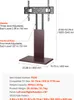 A diagram of a TV stand with dimensions and specifications. Produktbild-Vorschau