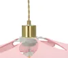 Olucia – NENA – Pendelleuchte – Rosa / Messing Produktbild-Vorschau 4