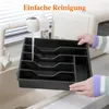 Schubkasteneinsatz Besteckkasten Mit Deckel Tragbar Besteck Produktbild-Vorschau 9