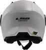 The back view of a white motorcycle helmet. Anteprima dell’immagine prodotto