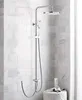 Rainsworth Duschsystem ohne Armatur Chrom - 25cm Rund Produktbild-Vorschau 3