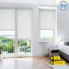 Rollo Fenster ohne Bohren Lichtdurchlässig 67.5x130cm grau Produktbild-Vorschau 5
