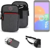 K-S-Trade Holster Gürteltasche kompatibel mit TCL 403 Handy Produktbild-Vorschau 1