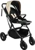Kinderwagen Sportwagen Schwarz/Beige 15 kg, 104 x 56,5 x 82 Produktbild-Vorschau 1