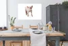 MuchoWow® Poster Schwein - Tiere - Weiß 120x80 cm - Bilder Produktbild-Vorschau 3