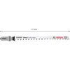 Lames de scie sauteuse EXPERT Bosch T308BO 5pcs Wood 2-side Voir les images du produit 13