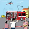Albi Lesen mit Albik Mini-Buch Feuerwehrleute +5 Anteprima dell’immagine prodotto 2