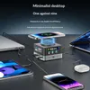 Nabíjecí stanice GaN USB-C, 200W, 9 v 1, s displejem, 6x Náhled obrázku produktu 3
