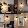 ZMH Wandleuchte Kristall Wandlampe Innen Wandbeleuchtung Produktbild-Vorschau 5