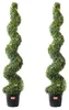 VEVOR, set de plantas artificiales de boj en espiral, 152,4 Vista previa de la imagen del producto 1