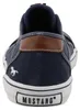 Mustang Herren Sneaker Canvas Slipper im Denim-Look Produktbild-Vorschau 3
