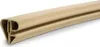 A close-up studio shot of a beige plastic handrail profile. Produktbild-Vorschau