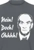 Louis de Funès T-Shirt Herren Nein! Doch! Ohhhh! dunkelgrau Produktbild-Vorschau 3