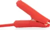A close-up shot of a red battery jumper cable clamp. Náhled obrázku produktu