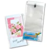 Folia Flachbeutel mit Klappe aus PP, 125x225mm, transparent Produktbild-Vorschau 2