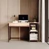 Industrieller Loft-Schreibtisch mit Schublade und 2 Ablagen Produktbild-Vorschau 3