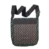 Schultertasche - Blumenmuster braun-blau-türkis 02 - Produktbild-Vorschau 3
