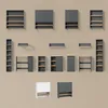 Waschmaschinenschrank Livinity Paolina Weiß/Artisan 93.6 x Produktbild-Vorschau 6