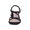 Tamaris Damen Sandalette aus Stoff mit Karree Spitze Produktbild-Vorschau 42