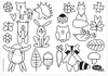 ViVA DECOR Viva KIDS Window Color Set "Nordic Friends" Produktbild-Vorschau 2