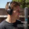 A man wearing headphones outdoors. Náhled obrázku produktu