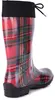 Ladeheid Damen Gummistiefel mit Stulpe LA-968 (Rot/Gitter, Produktbild-Vorschau 4