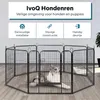 IvoQ Puppyren – Hondenren – 8 Panelen – 80 cm hoog – Voor Productafbeelding-voorbeeld 2