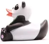 Badeente Pandabär schwarz weiß Vinyl 9 cm Produktbild-Vorschau 4