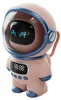 A pink astronaut-shaped alarm clock with a digital display. Produktbild-Vorschau