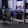 Biurko Relaxdays z półką na monitor, wymiary: 75 x 80 x 40 Podgląd zdjęcia produktu 5