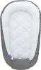 Grau &Amp; Weiß Gesteppt Babynest Kokon Comfort Produktbild-Vorschau 3